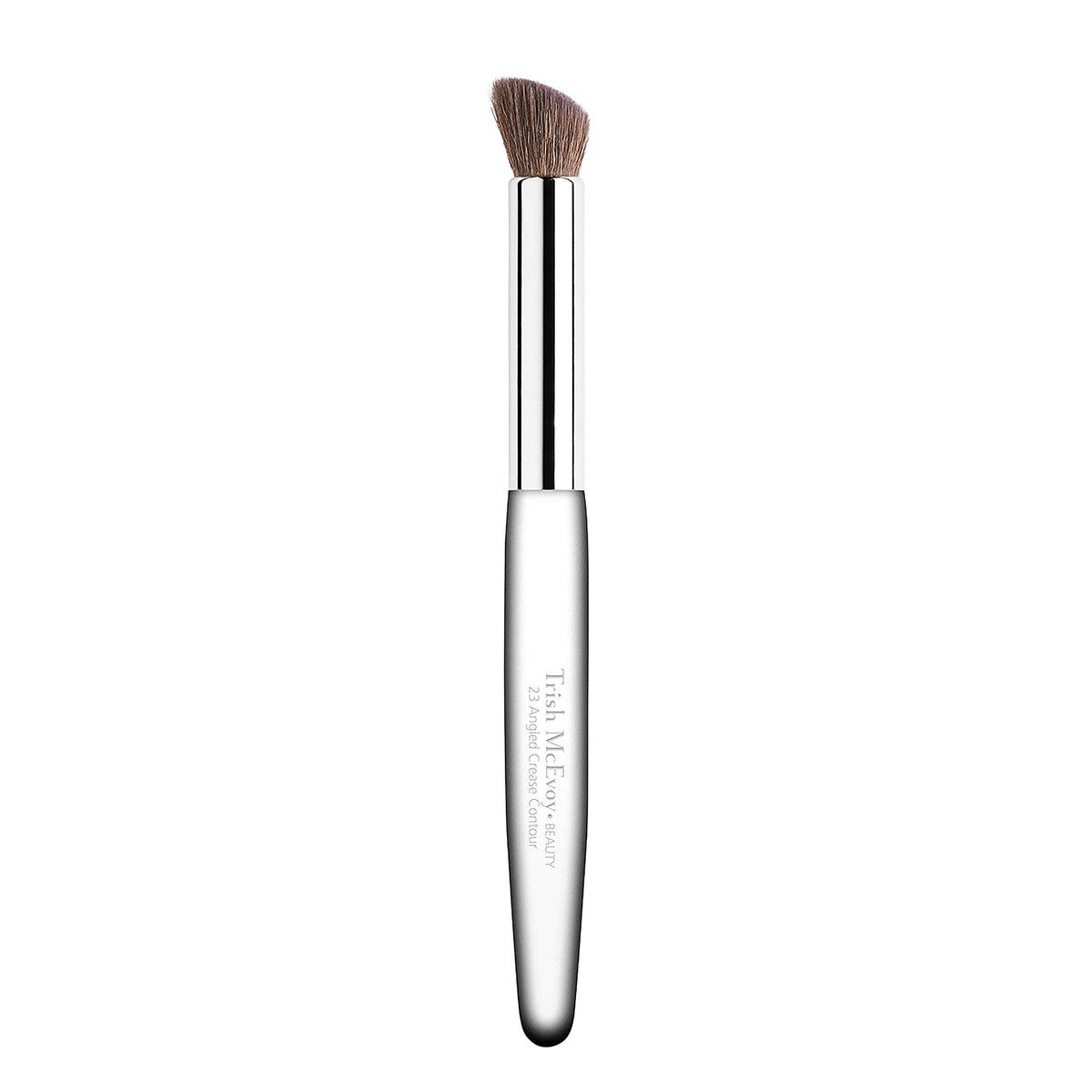 Trish Mcevoy Brush 23 Angled Crease Contour - Precision Makeup Tool For Perfect Eye Definition