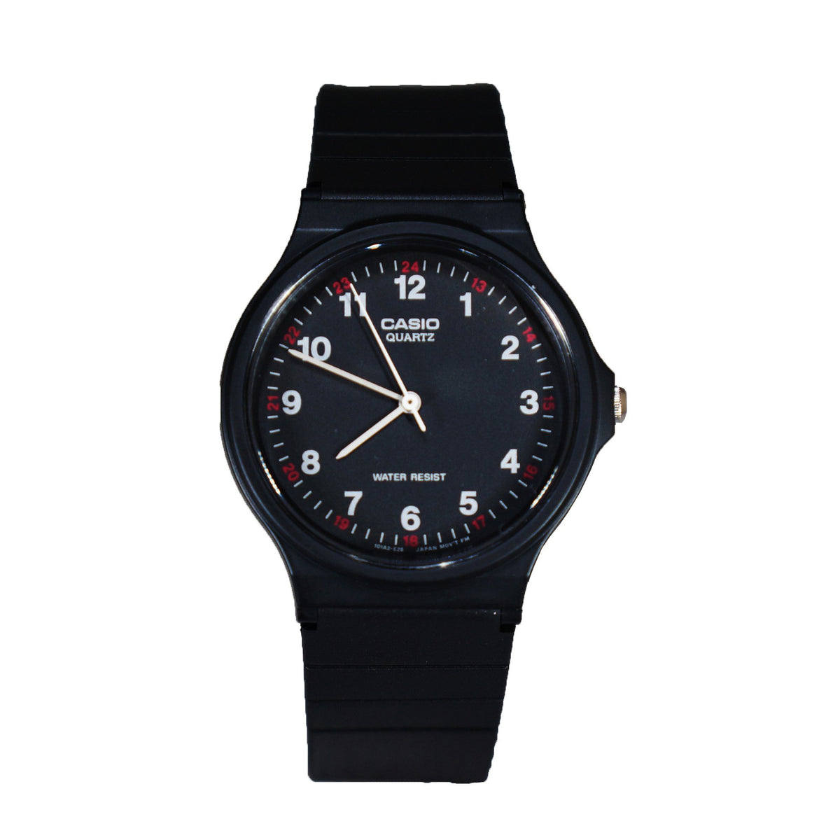 Casio Mq24-1B Black Analog Watch - Stylish & Durable Timepiece For Everyday Wear