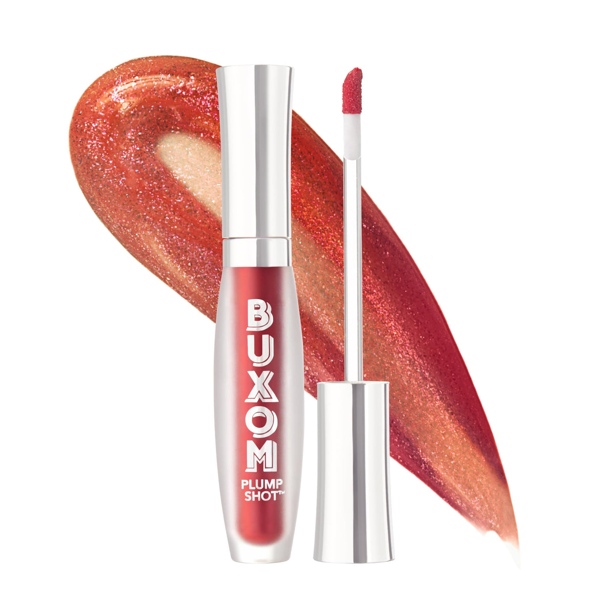 Buxom Plump Shot Lip Serum - Enchanted Berry Multichrome, 0.14 Fl Oz