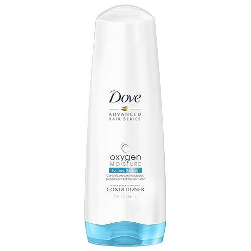 Dove Oxygen Moisture Conditioner, 12 Fl Oz - Hydrating Hair Care For Soft, Healthy Locks