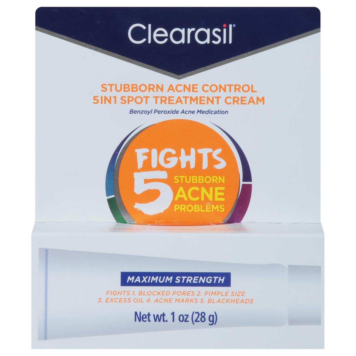 Clearasil Vanishing Acne Treatment Cream - 1 Oz Unisex Acne Solution