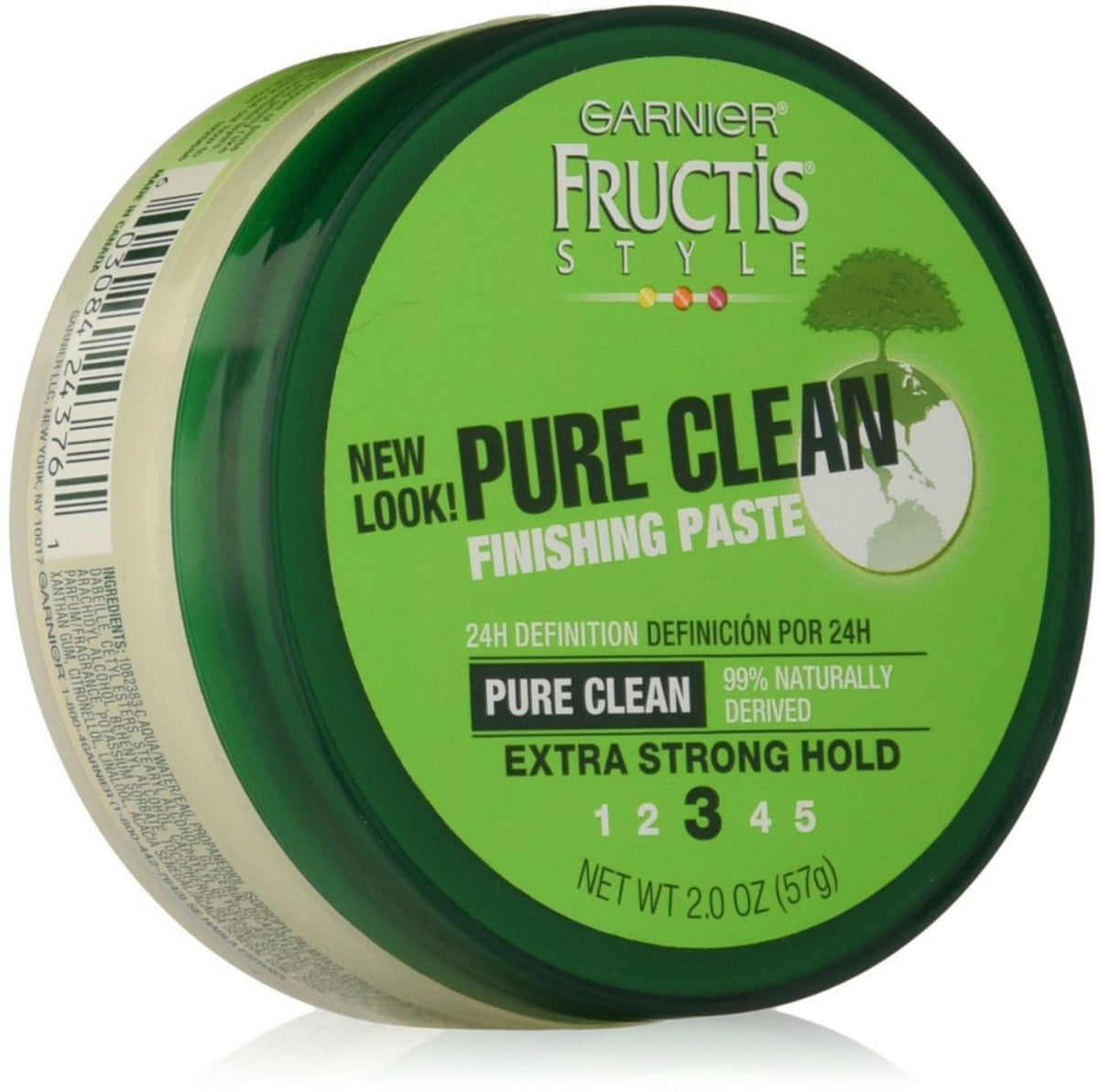 Garnier Fructis Style Pure Clean Finishing Paste, 2 Oz - Pack Of 3, Green Hair Styling Product