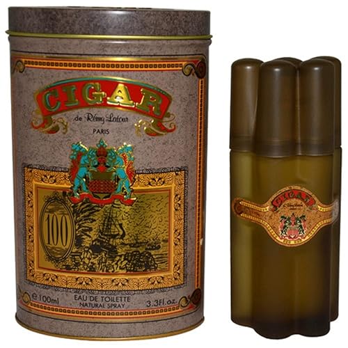 Remy Latour Cigar Eau De Toilette Spray For Men, 3.3 Fl Oz - Masculine Fragrance