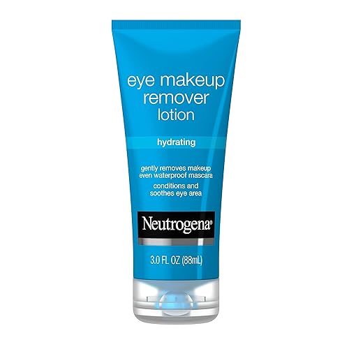 Neutrogena Hydrating Eye Makeup Remover Lotion, Fragrance-Free, 3 Oz, Gentle For Waterproof Mascara