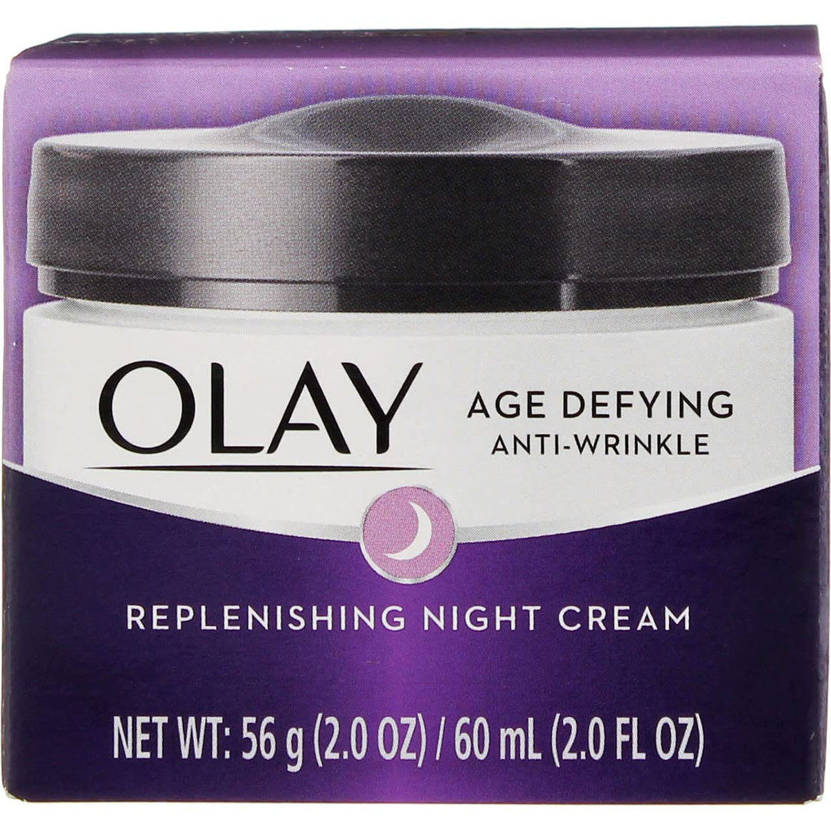 Olay Age Defying Anti-Wrinkle Night Cream, 2 Fl Oz - Hydrating & Rejuvenating Formula