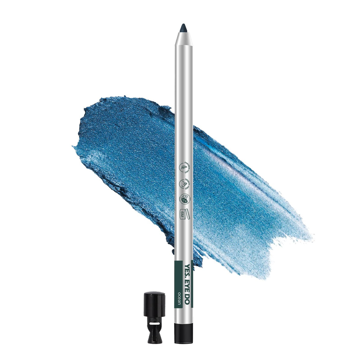 Yes.Eye Do Ocean Blue Retractable Gel Eyeliner Pencil - Waterproof, Smudge Proof, Long Lasting