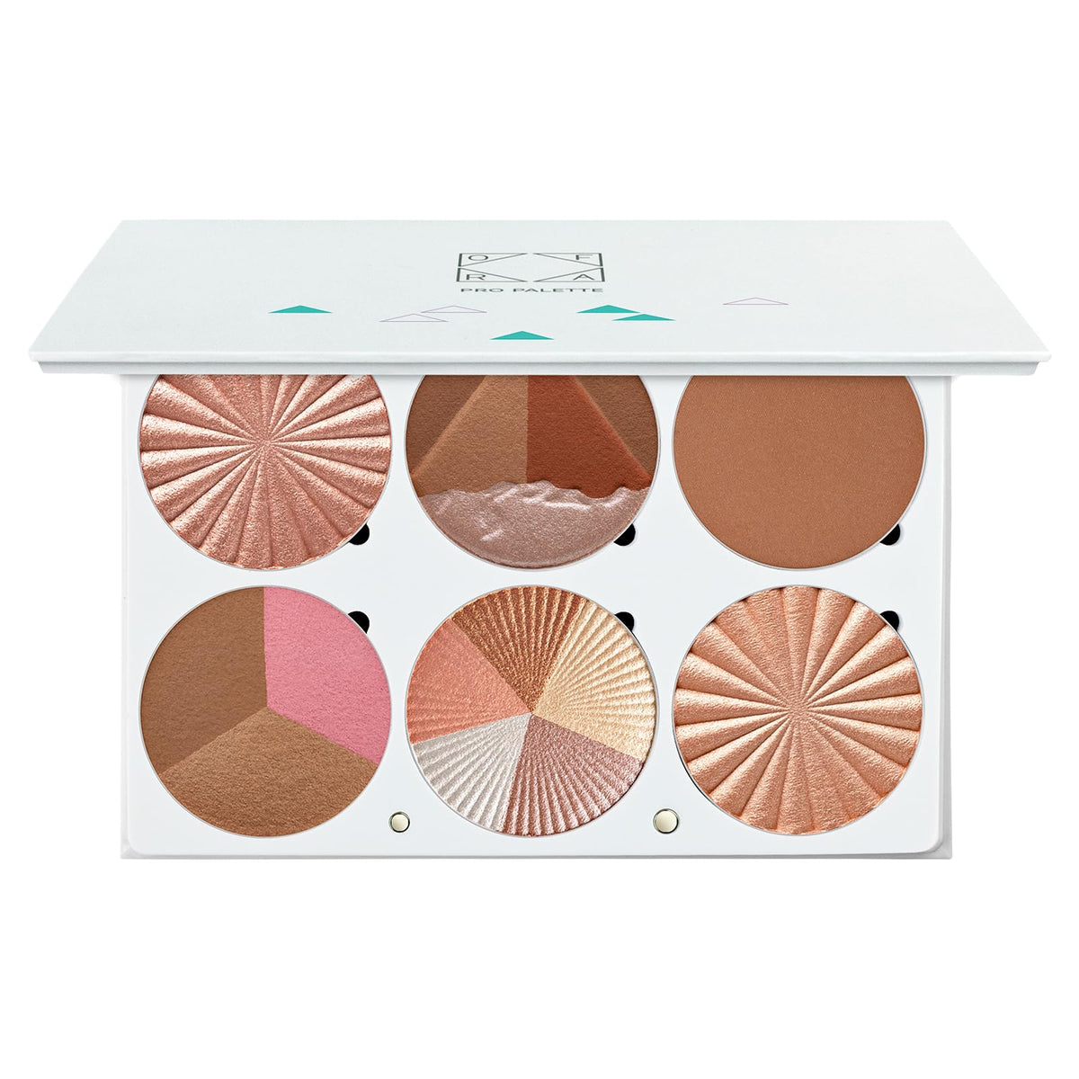 Ofra On The Glow Highlighting & Bronzing Palette - Multicolor, 1 Count for Women