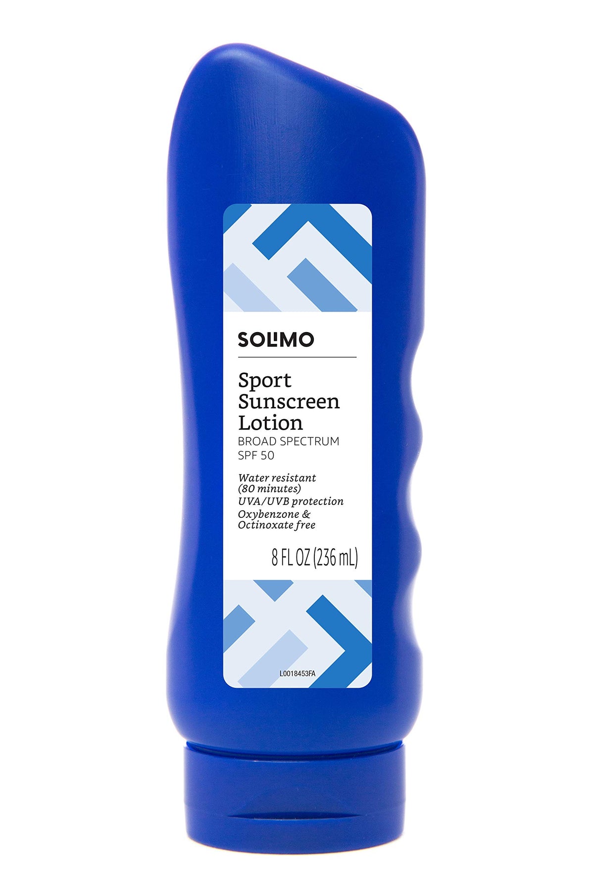 Solimo Sport Sunscreen Lotion Spf 50, Unscented, Broad Spectrum Uva/Uvb, 8 Fl Oz