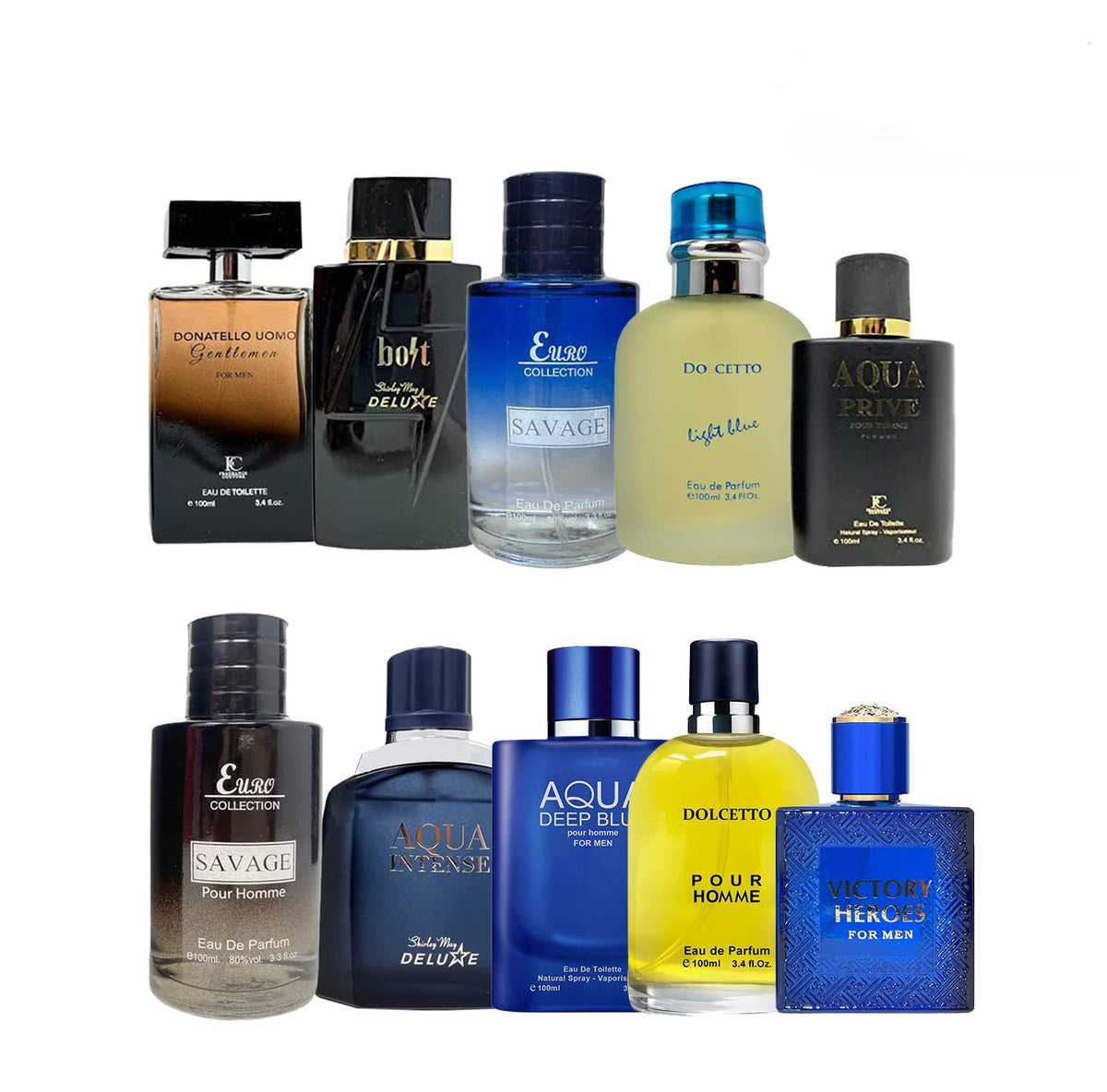 Tokuyo Men Perfume Eau De Toilette 3.4 Fl Oz - Masculine Scent, Pack Of 5, 17