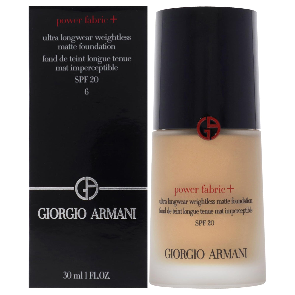 Giorgio Armani Power Fabric Foundation Spf 25 - Longwear High Cover, 1 Oz - Women'S Makeup