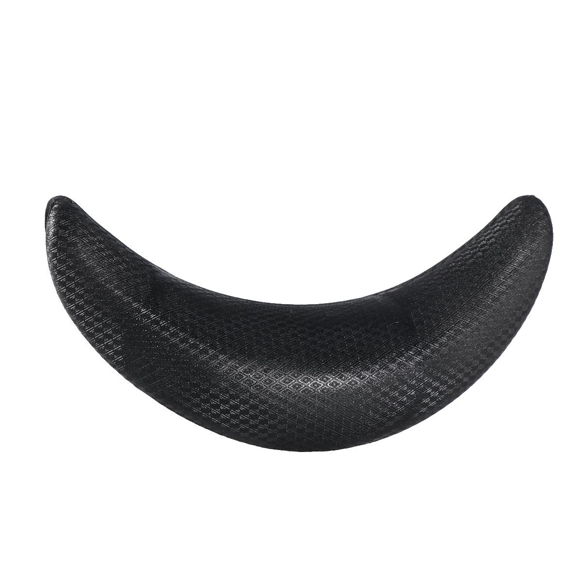 Rosenice Black Silicone Shampoo Bowl Gel Neck Rest Pillow For Hair Washing 18X11X7.5Cm