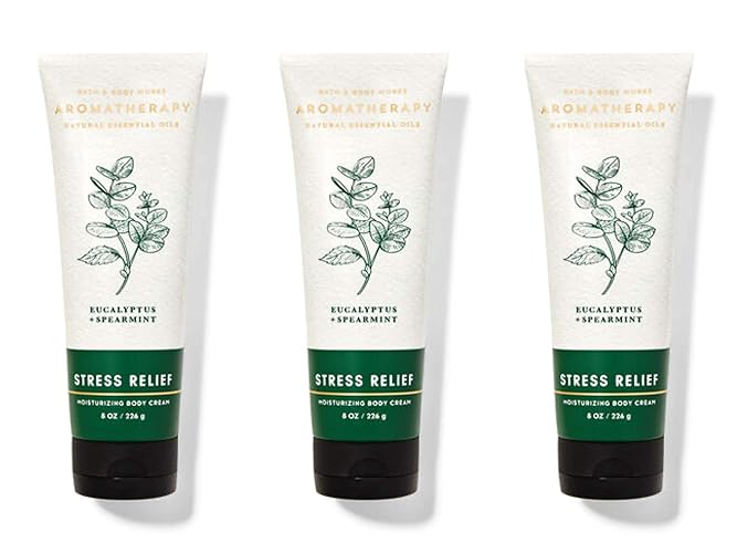 Bath & Body Works Aromatherapy Eucalyptus Spearmint Body Cream 3-Pack, 8 Oz ??????