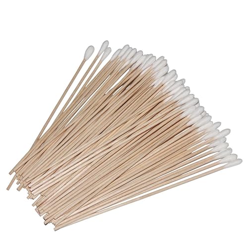 Alltopbargains 200 Pcs 6&quot; Cotton Swab Q-Tip Applicators For Makeup & Personal Care