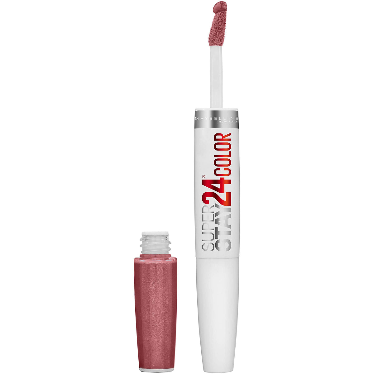 Maybelline Super Stay 24 Liquid Lipstick, Forever Chestnut, Long Lasting, 0.08 Fl Oz