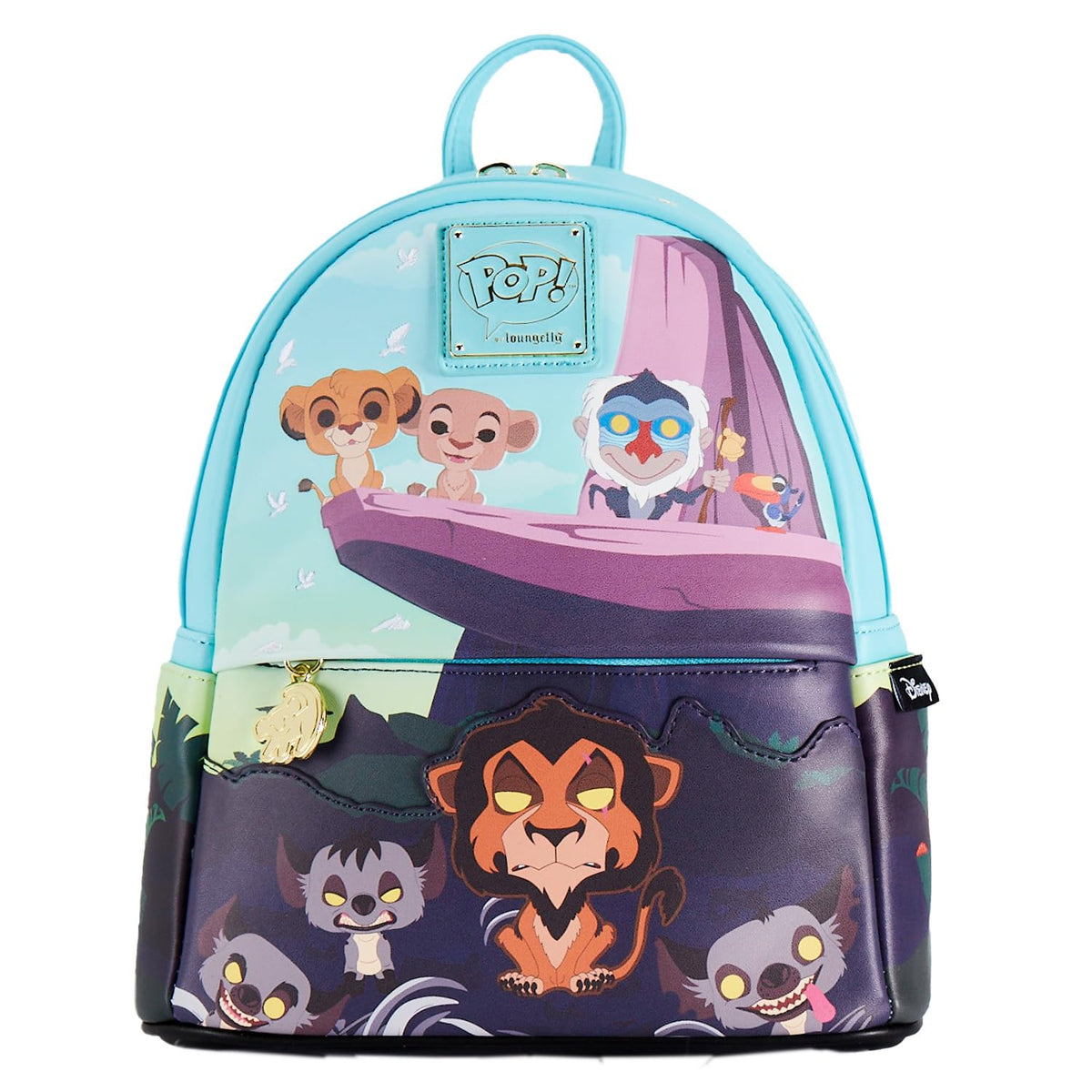 Loungefly Disney Lion King Pride Rock Faux Leather Mini Backpack - Multi, One Size