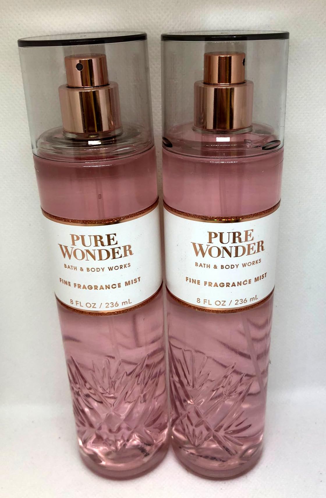 Bath & Body Works Pure Wonder Fine Fragrance Mist Value Pack - 2 X 8 Fl Oz