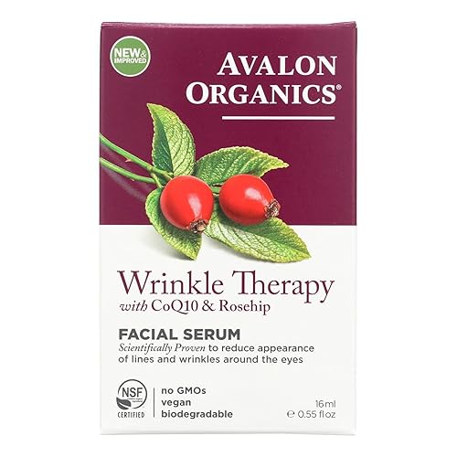 Avalon Organics Coq10 Wrinkle Defense Cream - Anti-Aging Moisturizer .55 Oz