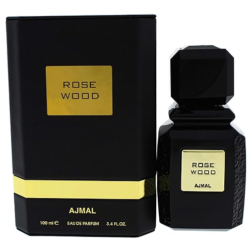 Ajmal Rose Wood EDP 100ML Perfume for Men & Women - Luxury Fragrance Made in Dubai