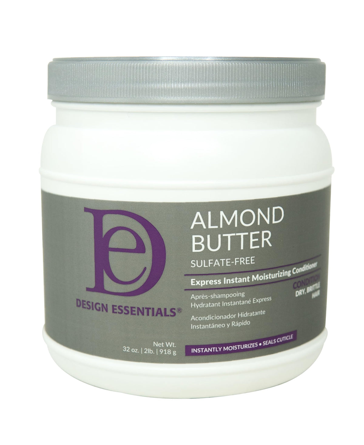 Design Essentials Almond Butter Express Conditioner - 32 Oz Instant Moisturizing Hair Care