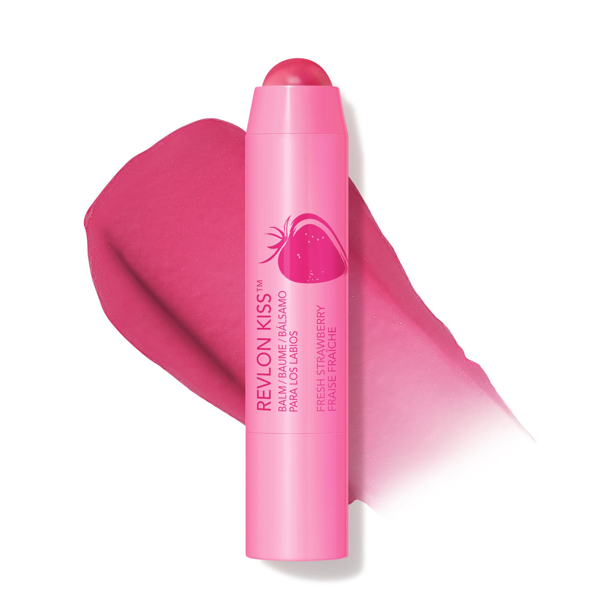 Revlon Kiss Tinted Lip Balm Spf 20, Hydrating Strawberry Flavor, 0.09 Oz