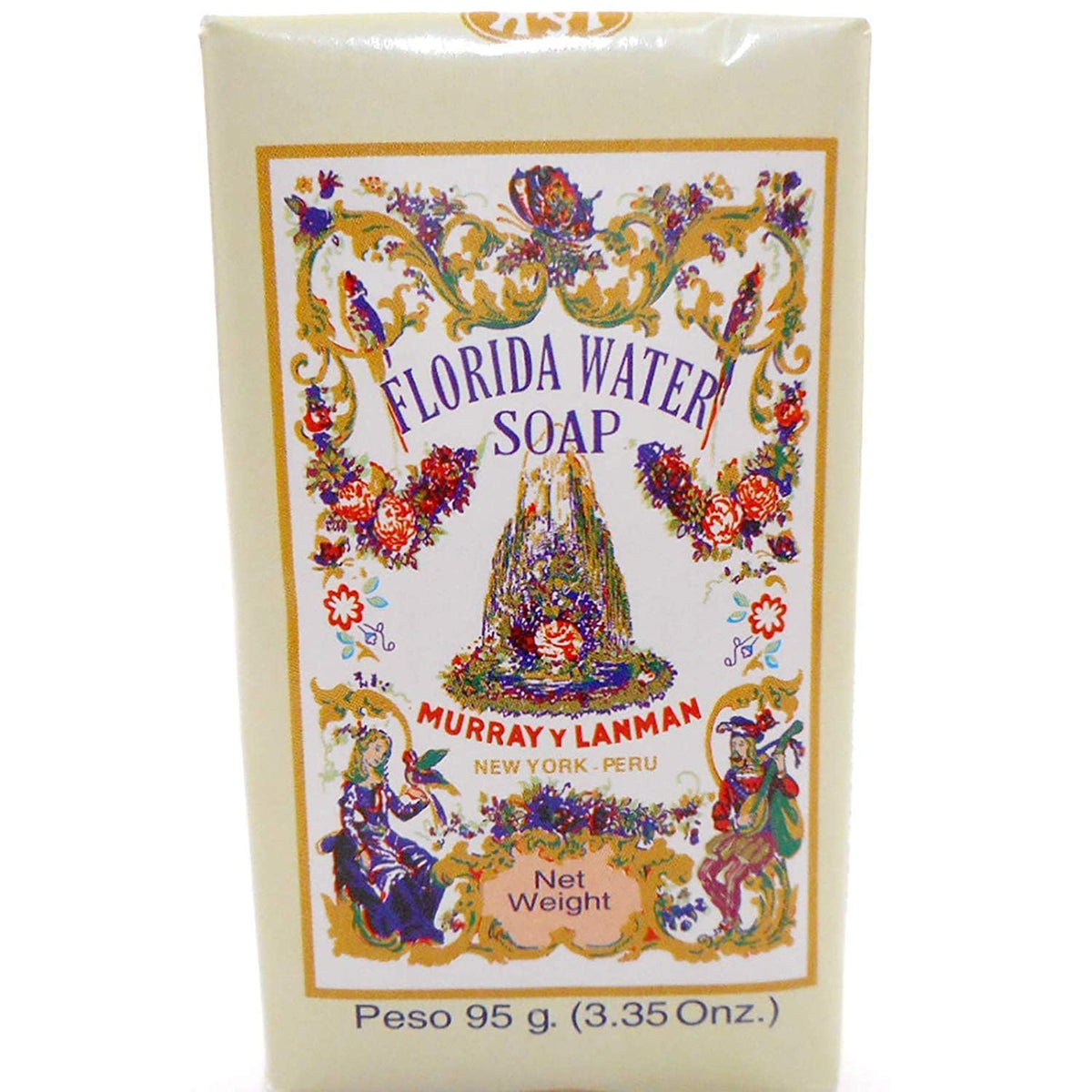 Florida Water Bar Soap 3.3 Oz - Pack Of 12 | Refreshing Scent, Quality Cleansing