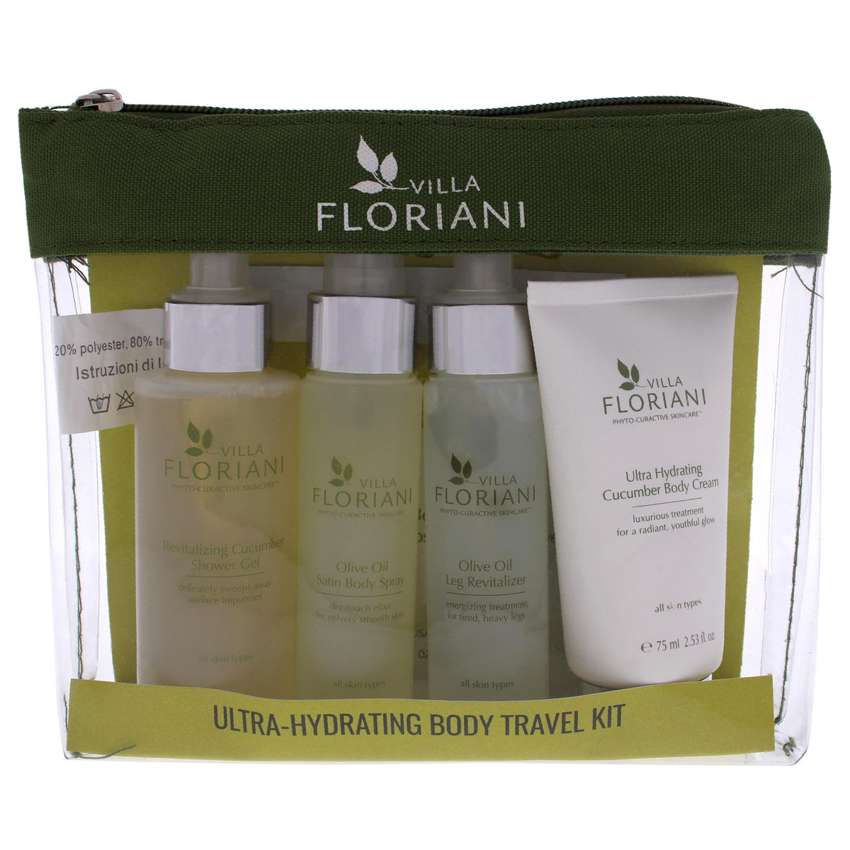 Villa Floriani UltraHydrating Body Travel Kit Unisex 5 Pc