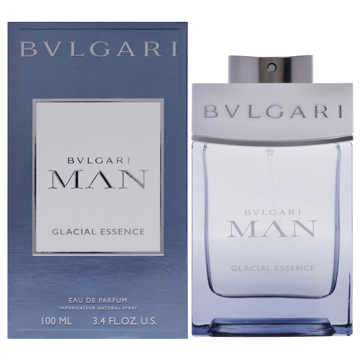 Bvlgari Man Glacial Essence Edp Spray For Men, 3.4 Oz - Transparent Fragrance