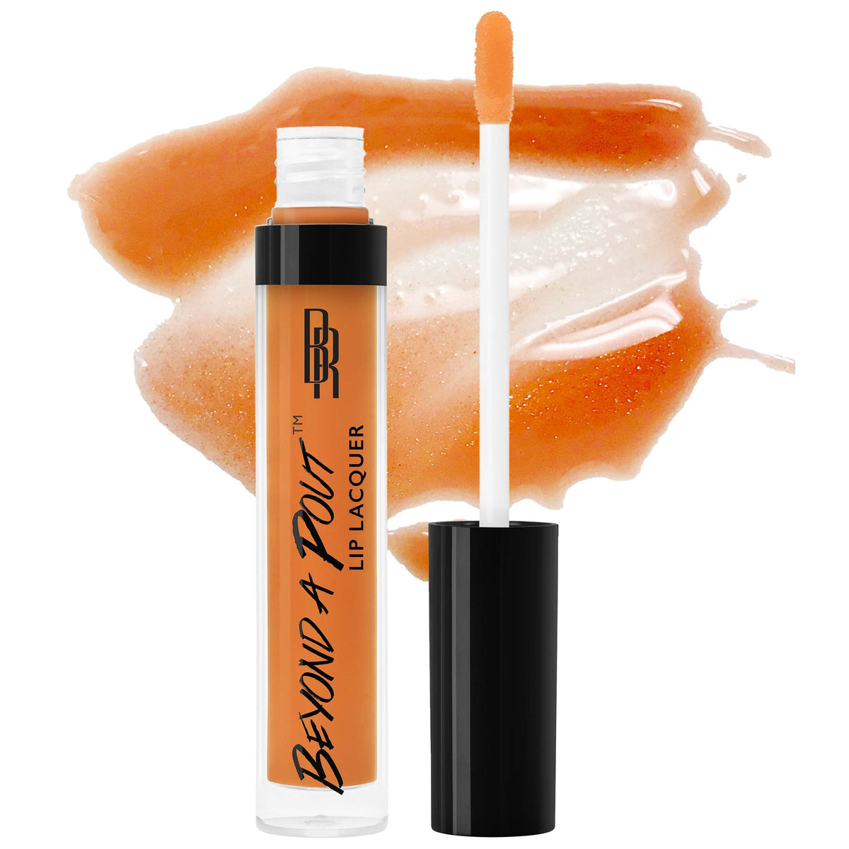 Black Radiance Cajun Spice Lip Lacquer Gloss - 1 Count, Moisturizing Shine And Color