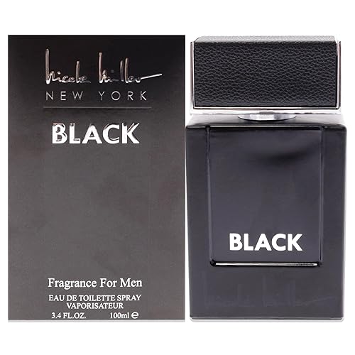 Nicole Miller Black Men'S Eau De Toilette Spray - 3.4 Fl Oz - Fragrance For Him