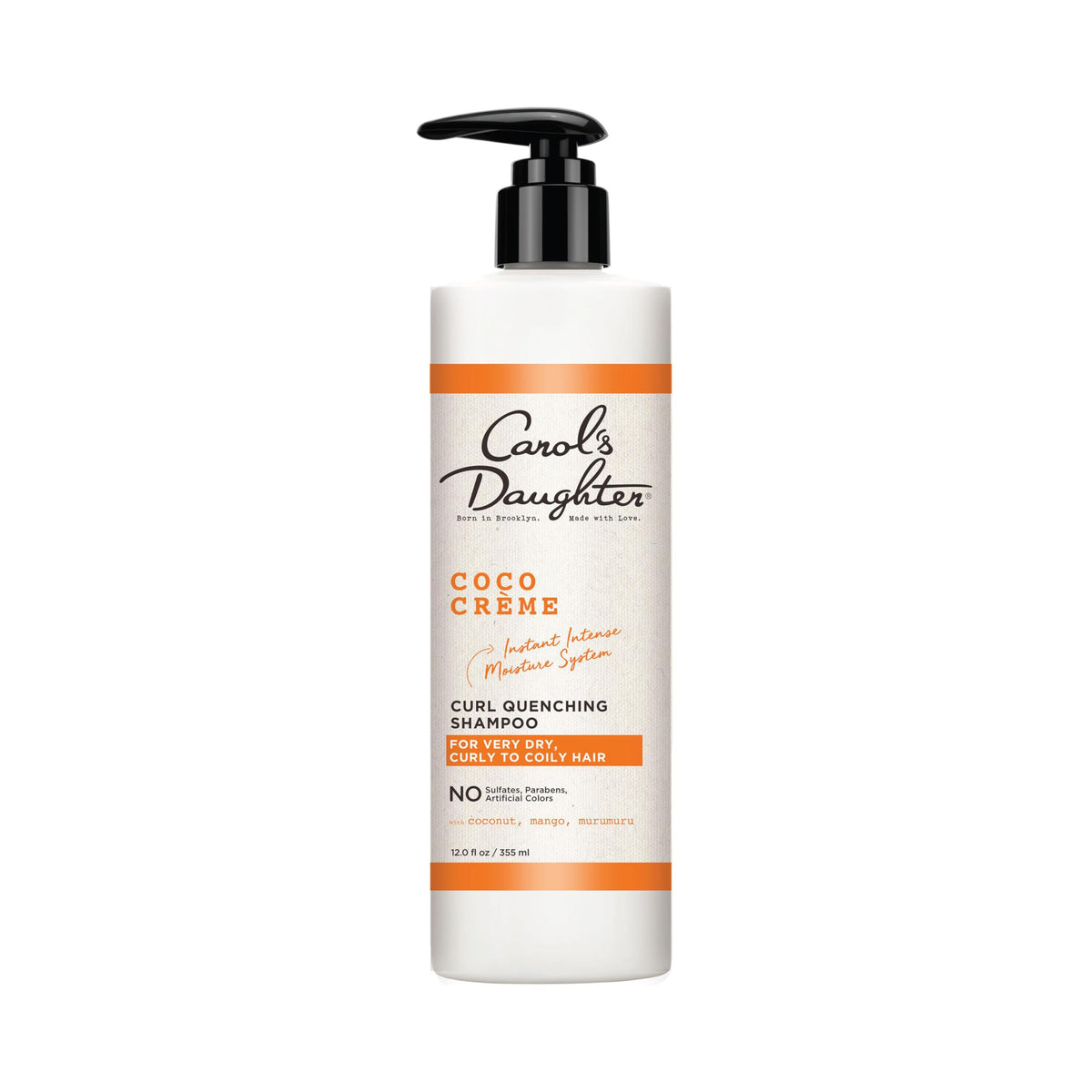 Carol'S Daughter Coco Creme Curl Quenching Shampoo - Coconut Oil & Mango Butter, 12 Fl Oz