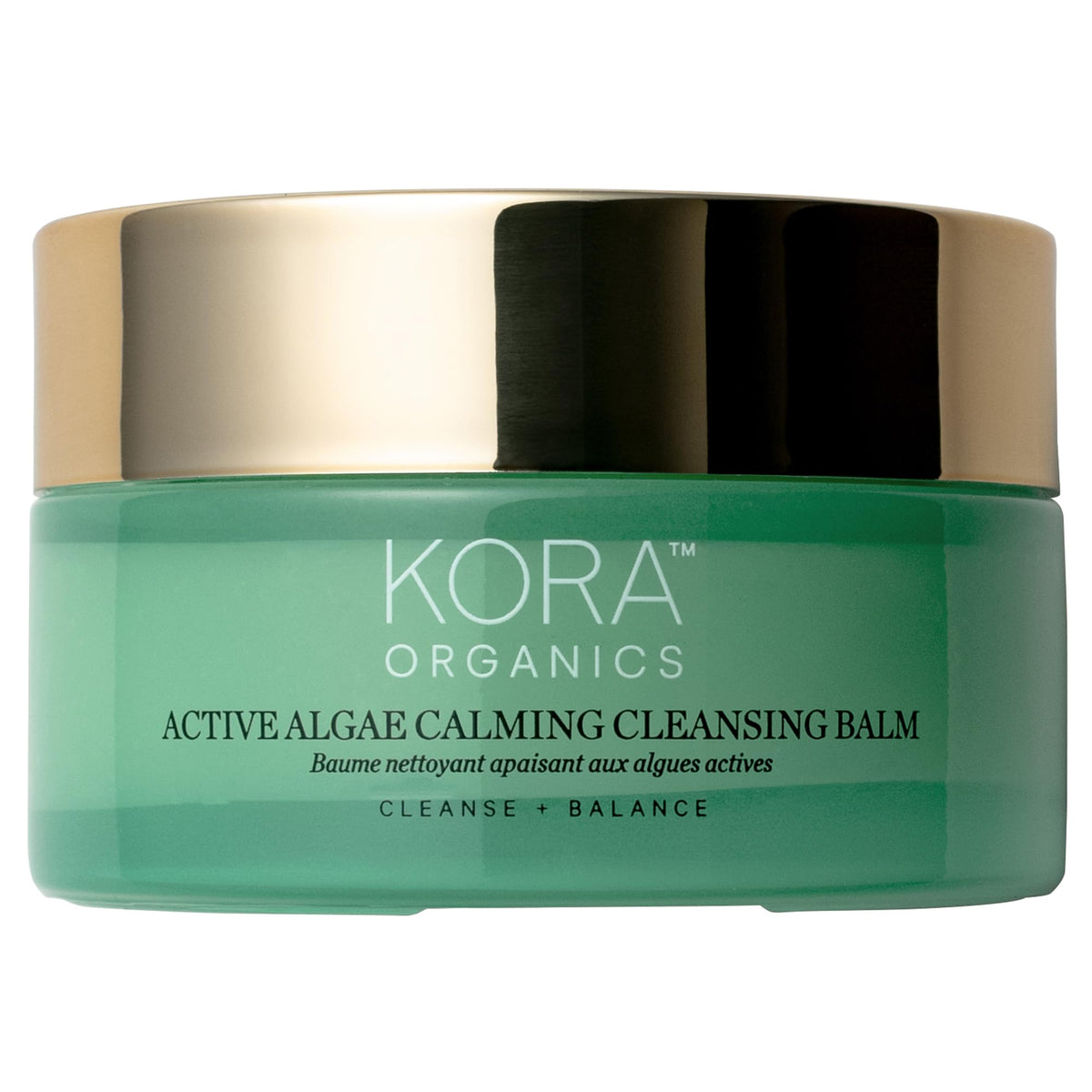 Kora Organics Active Algae Cleansing Balm - Travel Size Facial Cleanser For Redness & Blemishes