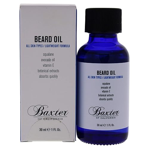 Baxter Of California Beard Grooming Oil For Men - Moisturizing & Conditioning - 1 Oz