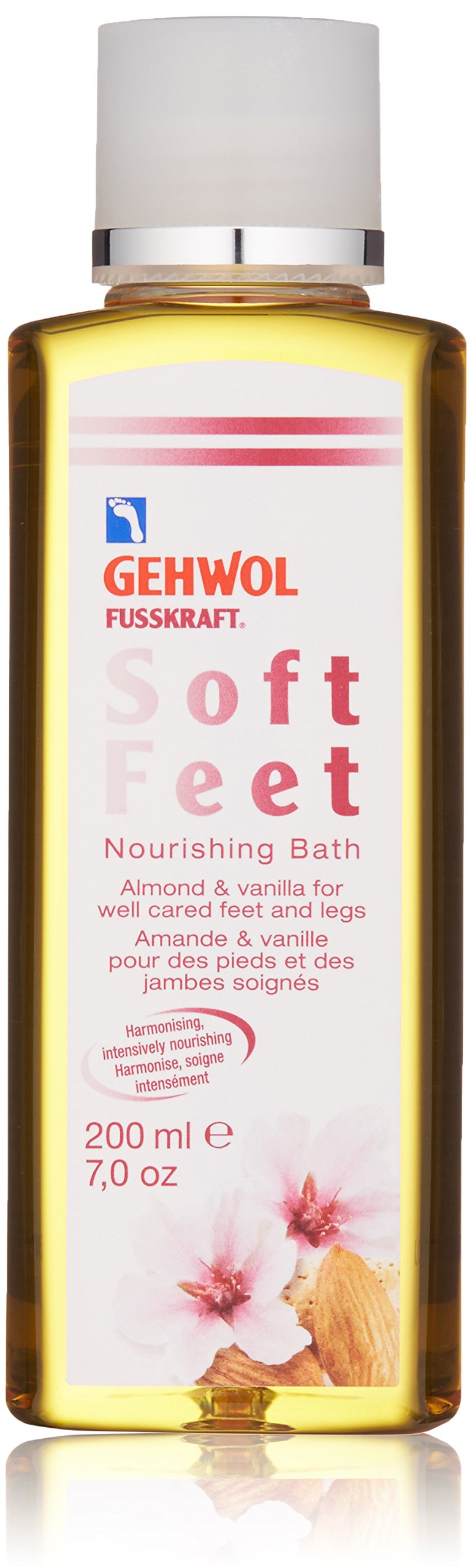 Gehwol Soft Feet Nourishing Bath - Moisturizing Foot Care, 7 Oz For Silky Smooth Skin