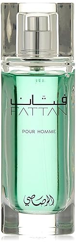 RASASI Fattan Pour Homme Eau de Parfum Spray for Men, 1.7 oz - Long-lasting Fragrance, Elegant Scent, Ideal Gift for Him