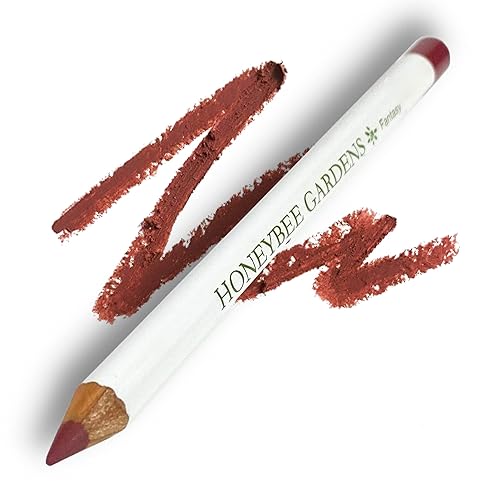 Honeybee Gardens Irresistible Lip Liner - Fantasy Deep Red Berry, Long-Lasting, Vegan, 0.04 Oz