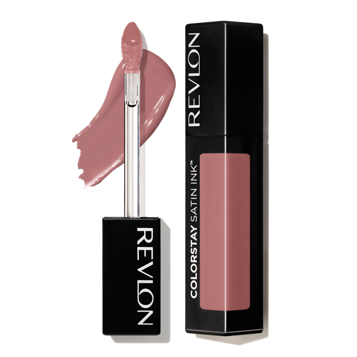 Revlon Colorstay Satin Ink Liquid Lipstick, 007 Partner In Crime, 0.17 Fl Oz, Longwear Formula