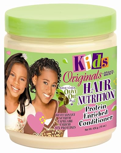 Africa'S Best Kids Original Conditioner - 15Oz Jar, Hair Nutrition, 3 Pack