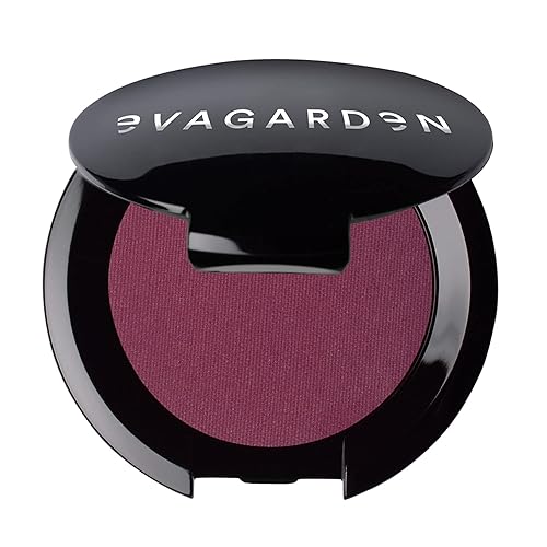 Evagarden Velvet Matte Eye Shadow - Wild Rose, 0.08 Oz - Intense Color, Soft Focus Effect