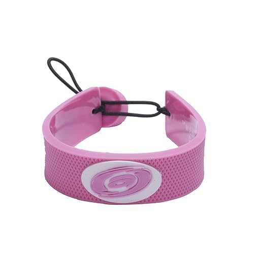 Gamewear Carolina Hurricanes Nhl Pink Leather Bracelet - One Size