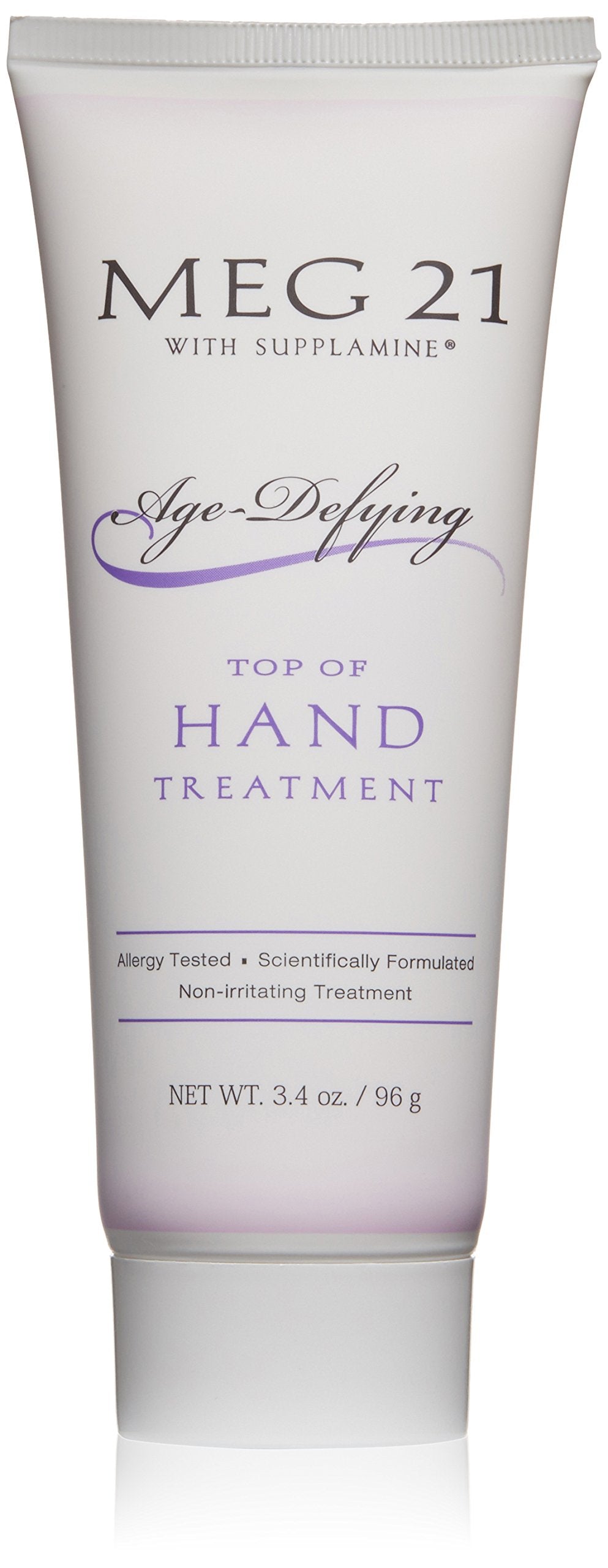 Meg 21 Age Defying Hand Treatment Cream, 3.4 Oz, Moisturizing, Vitamin E, Pink