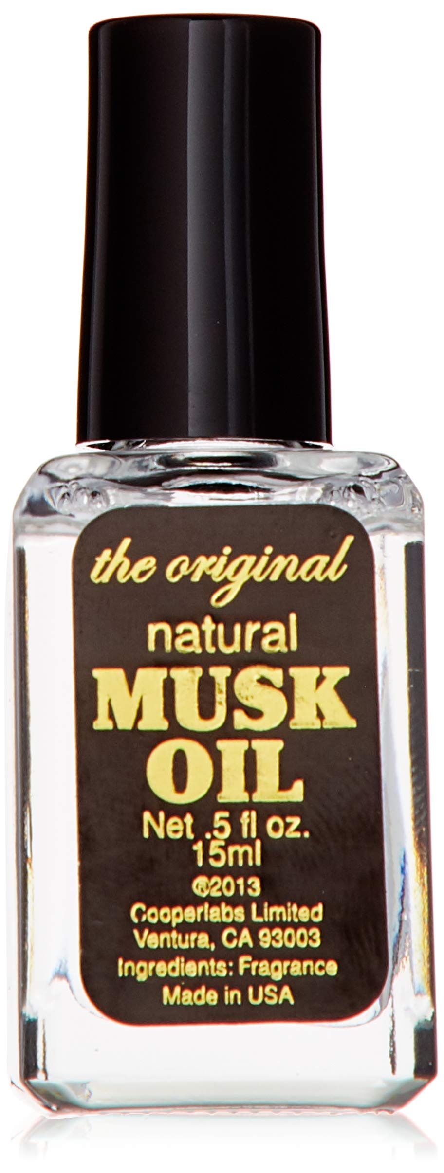 Cabot Labs Musk Oil 1/2 oz. - Premium Fragrance Oil for Aromatherapy and Personal Use