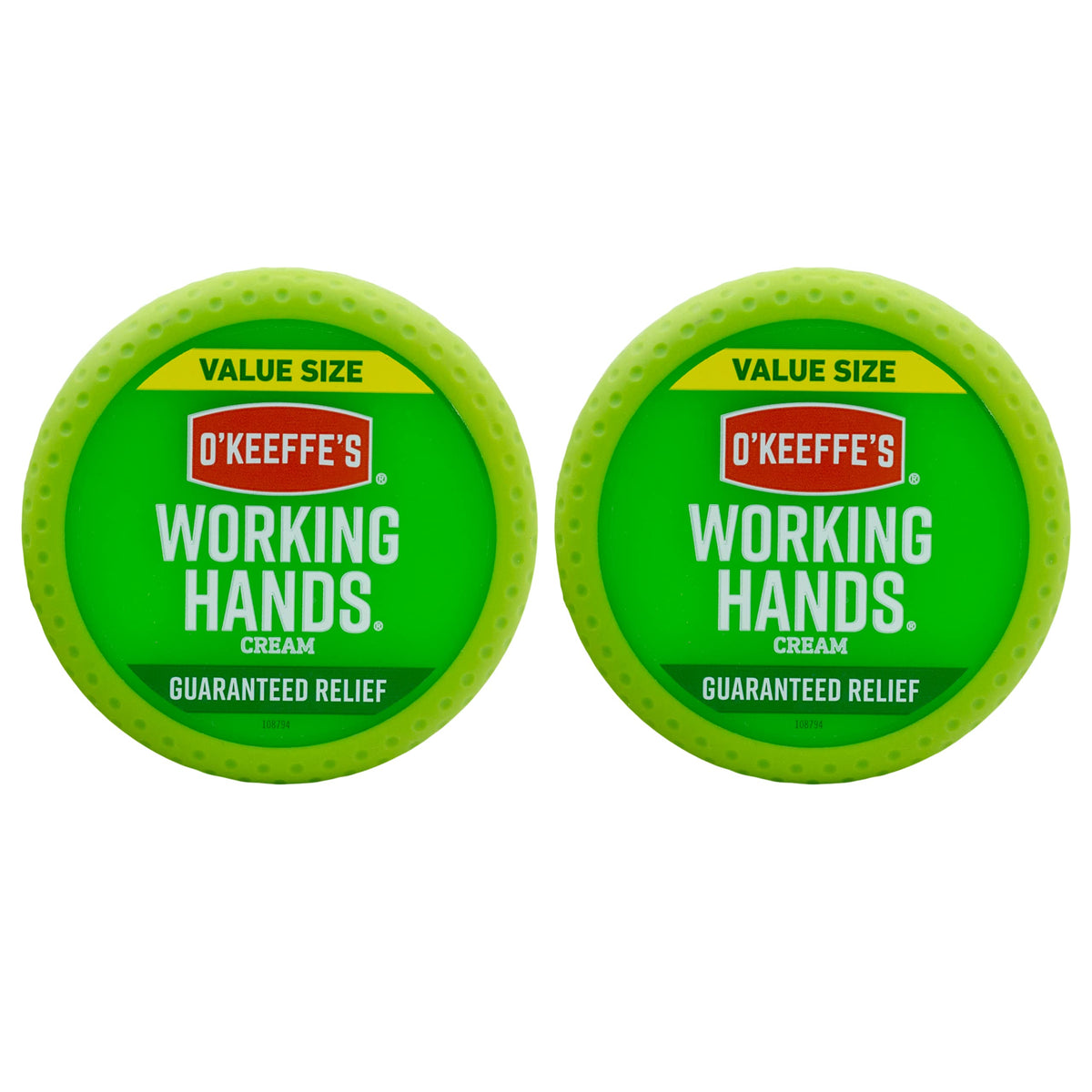 O'Keeffe'S Working Hands Hand Cream, 6.8 Oz Jar (Value Size, Pack Of 2) For Extremely Dry