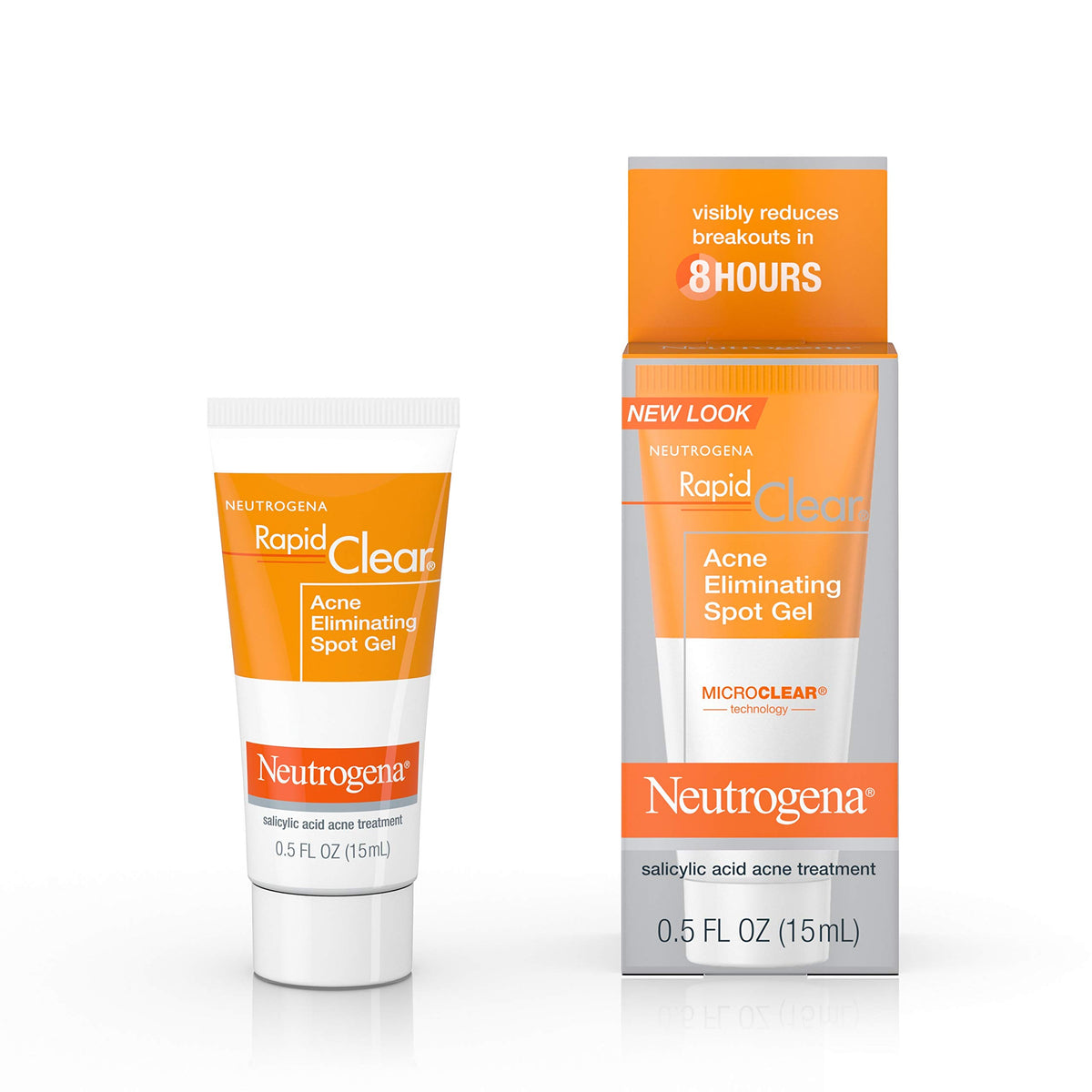 Neutrogena Rapid Clear Spot Treatment Gel With Witch Hazel & Salicylic Acid, 0.5 Fl. Oz