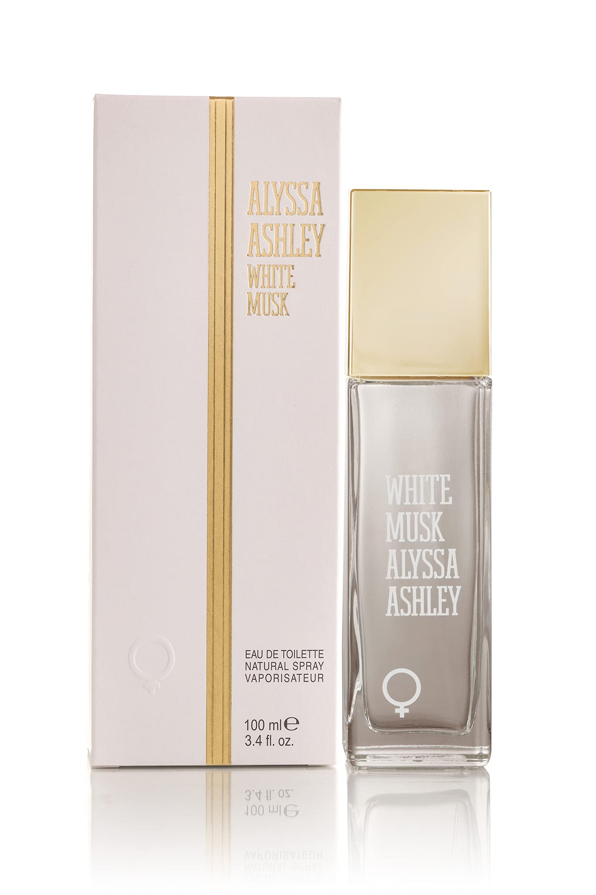 Alyssa Ashley White Musk Eau De Toilette Spray For Women, 3.4 Fl Oz - Fragrance Perfume