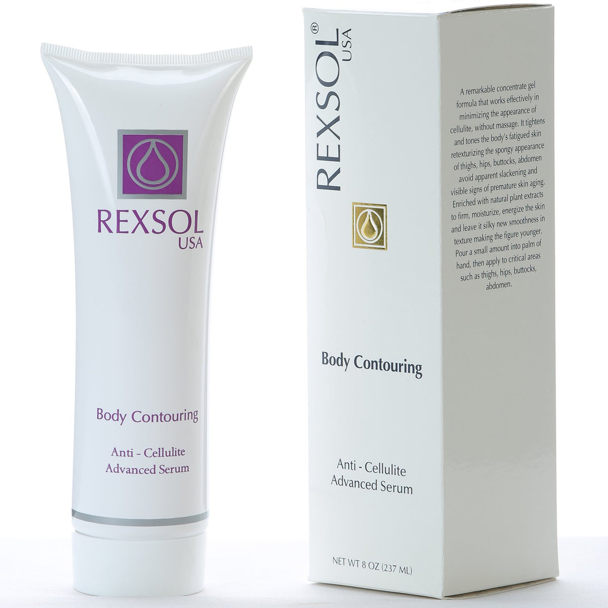 Rexsol Body Contouring Serum - Anti Cellulite Advanced Formula, 8 Oz