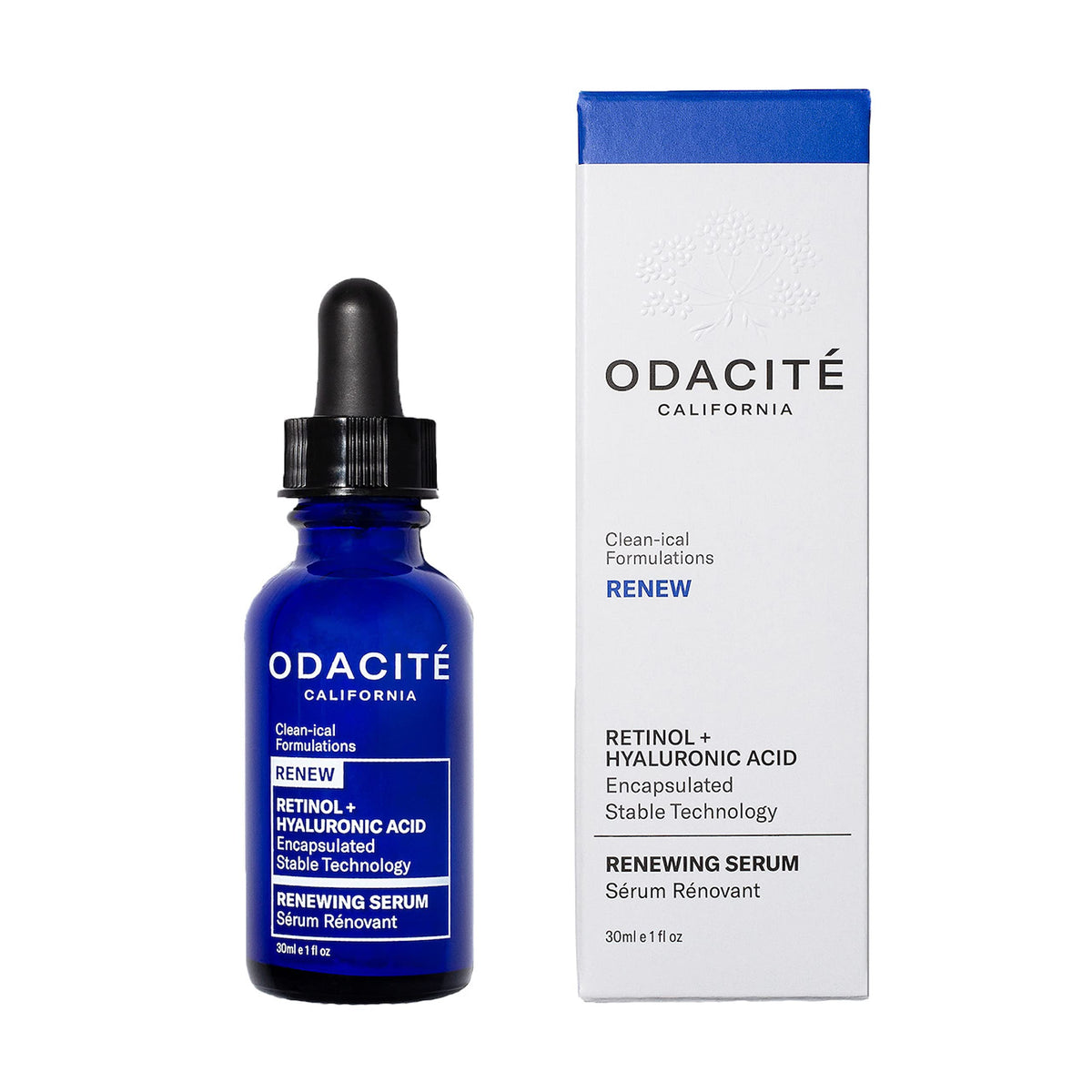 Odacite Retinol & Hyaluronic Acid Serum - Anti-Aging, Smooth Skin, 1 Fl Oz