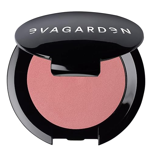 Evagarden Metallic Eye Shadow - 107 Wine, Ultra-Light Formula, Glittering Color, 0.08 Oz