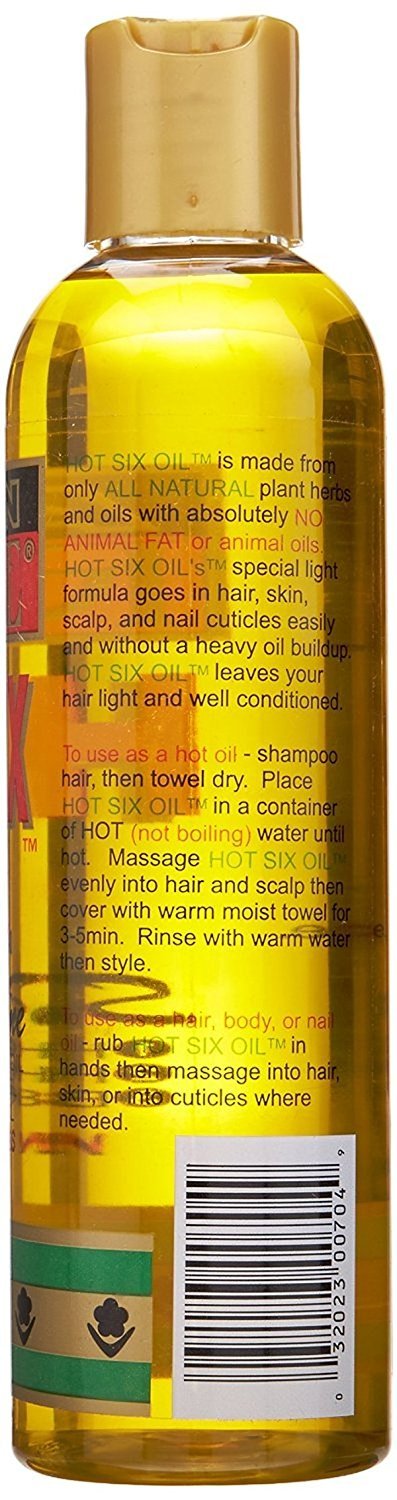 African Royale Hot Six Hair Oil - 8 Oz (Pack Of 3) For Moisture & Shine