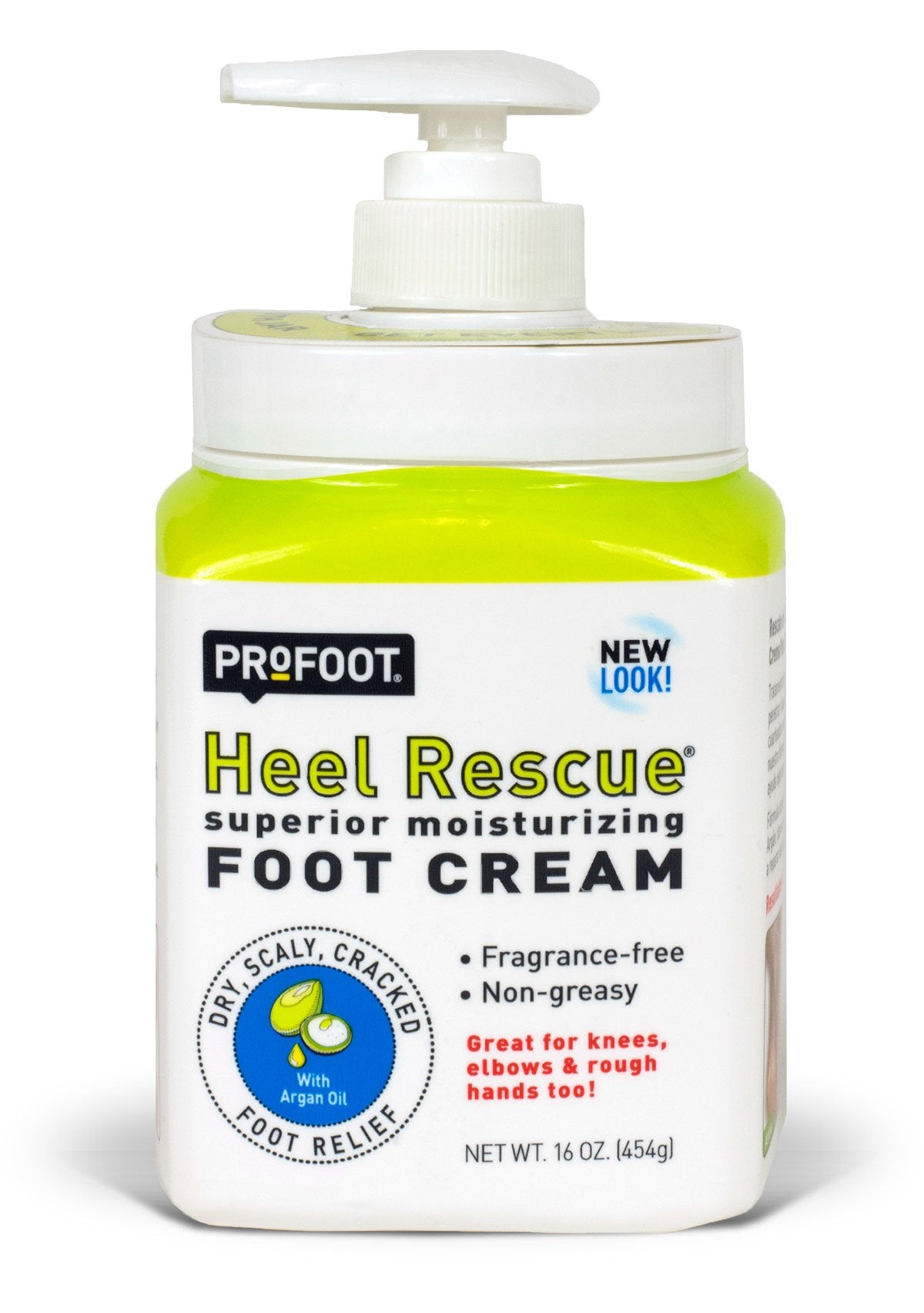 Profoot Heel Rescue Foot Cream, 16Oz (Pack Of 3) - Non-Greasy For Cracked Skin And Moist