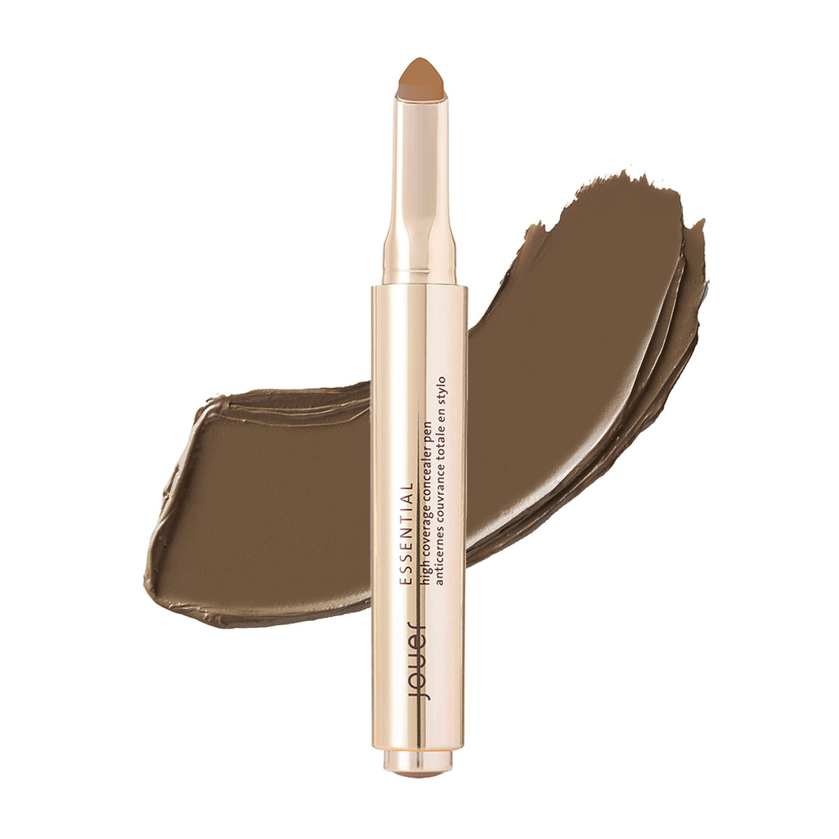 Jouer High Coverage Concealer Pen - Medium To Full Coverage, Coffee, 0.08 Ounce